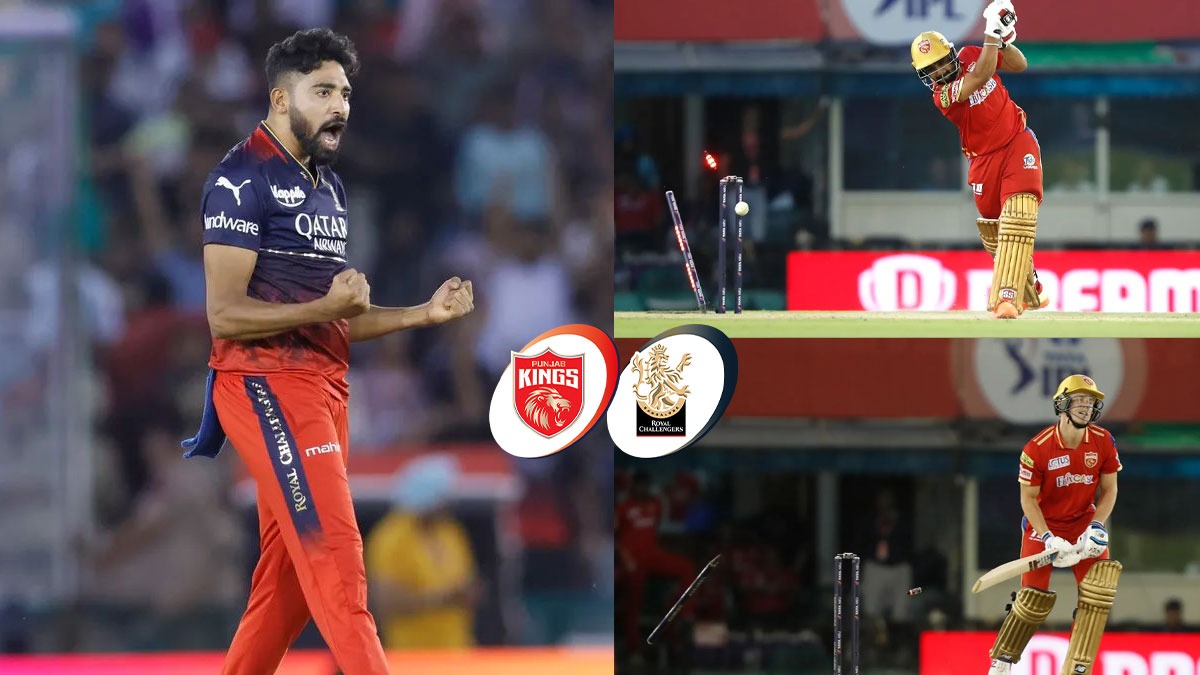 WATCH Mohammed Siraj push for T20 recall with stellar IPL 2023, RCB superstar takes Purple Cap lead with stunning 4/21 in PBKS vs RCB clash - Watch video