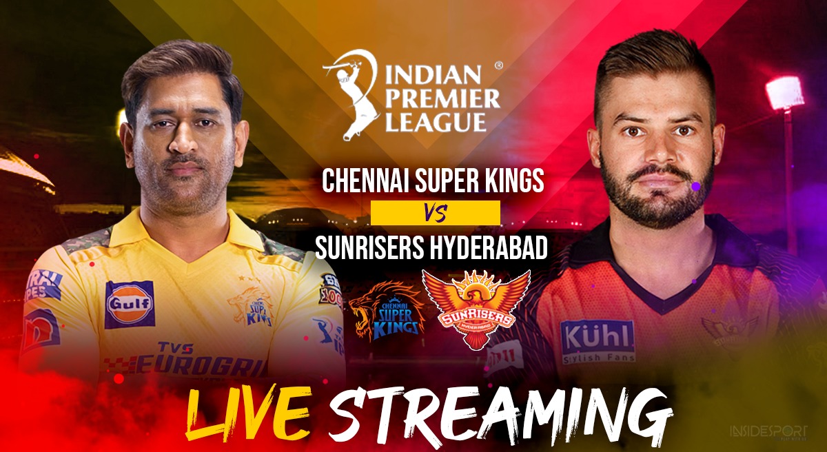 CSK vs SRH LIVE Streaming: TOP 5 WAYS to watch Chennai Super Kings vs Sunrisers Hyderabad LIVE Streaming, Follow IPL 2023 LIVE updates
