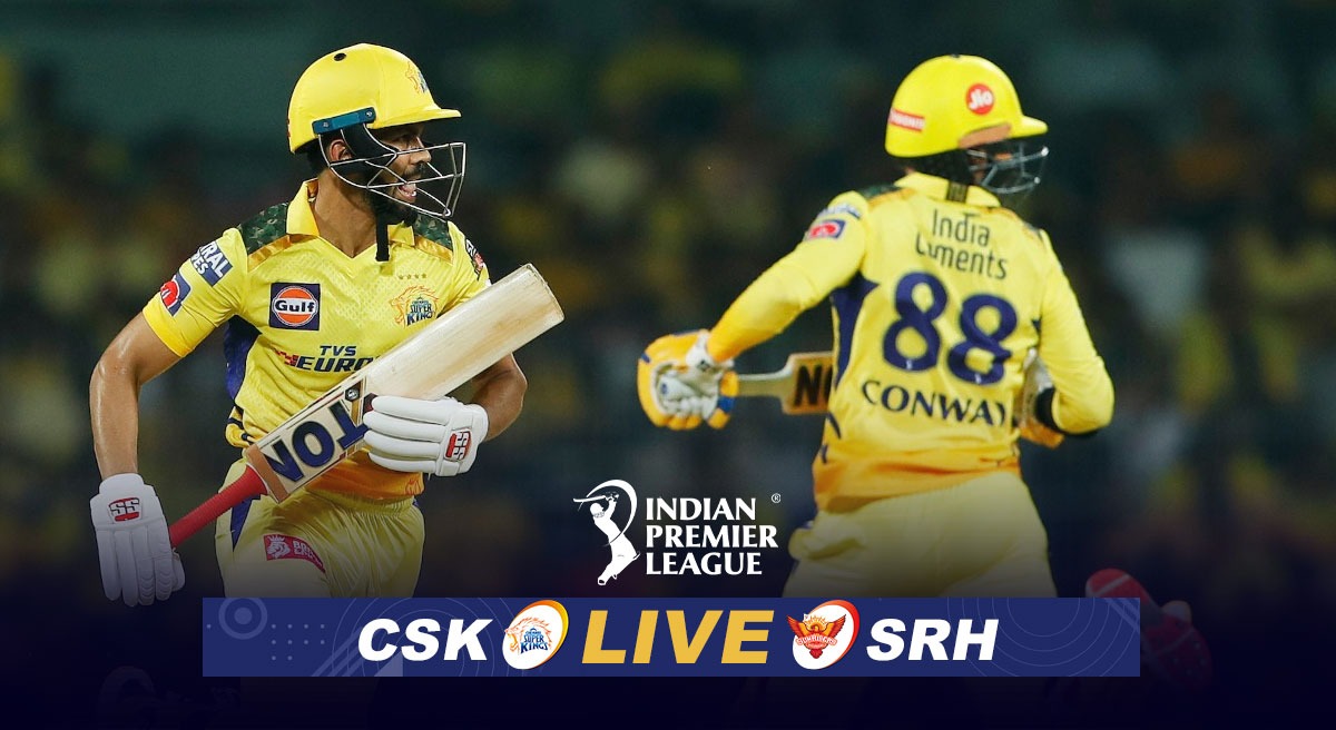 CSK vs SRH HIGHLIGHTS: CSK WIN by 7 wickets, Conway & Jadeja SHINES as All round CSK pick up 4th win of IPL 2023