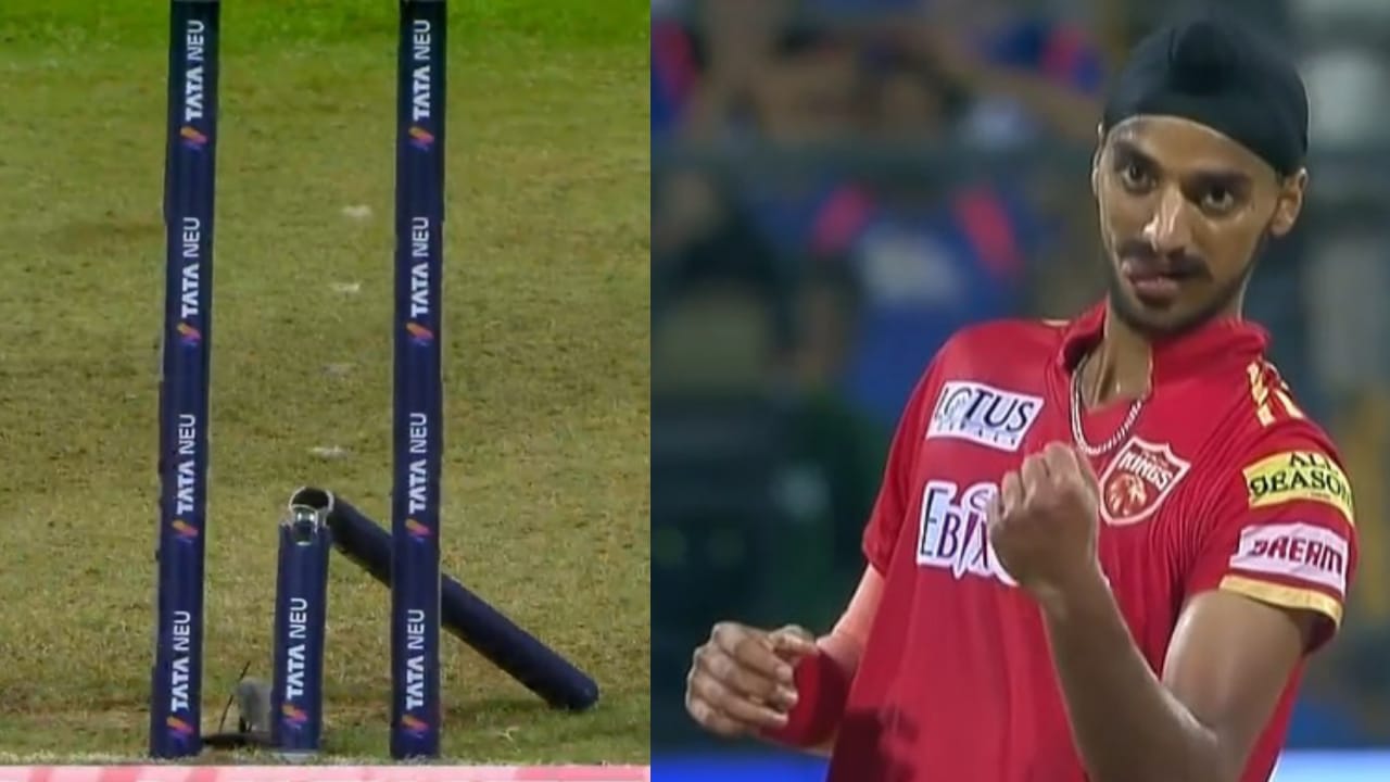 IPL 2023: WATCH Arshdeep Singh deliver BALL of IPL, BREAK middle-stump twice in a row with CRUSHING yorkers in PBKS vs MI, Check OUT