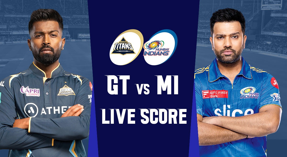 GT vs MI LIVE Score: Hardik Pandya-led Gujarat Titans face inconsistent Mumbai Indians in BIG IPL 2023 clash, Follow LIVE