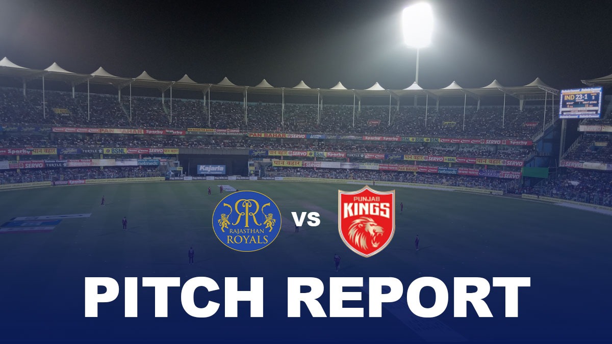 Barsapara Cricket Stadium Pitch Report, RR vs PBKS Punjab Kings