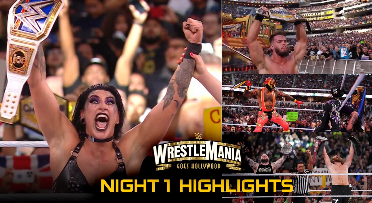 Full WrestleMania 39 Saturday Highlights 