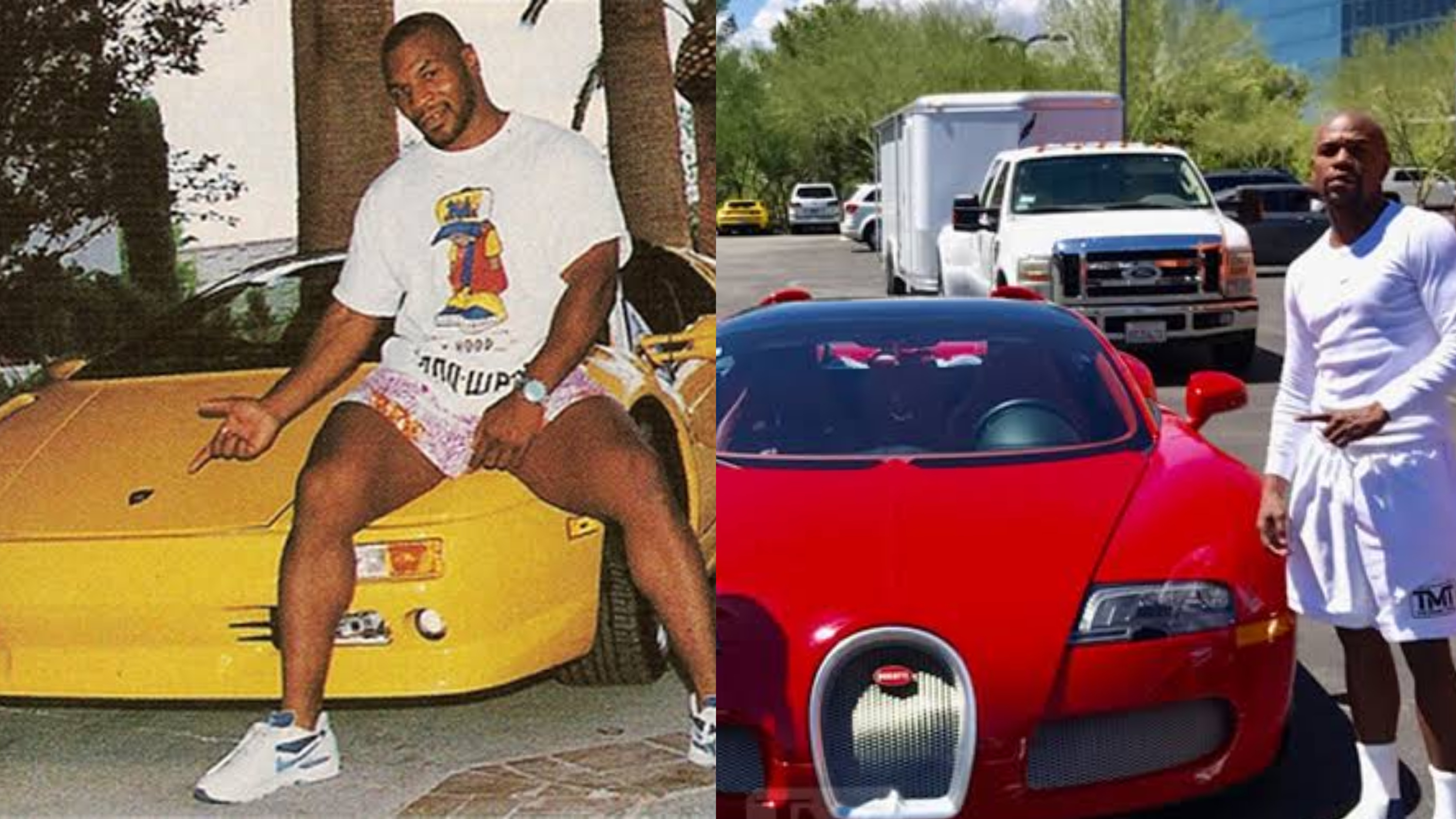 Rapper Hoa Kỳ mạo danh Mike Tyson là nguồn cảm hứng đằng sau thời trang đặc biệt của Floyd Mayweather- 'Nôi lớn, Xe tải Ferrari' 