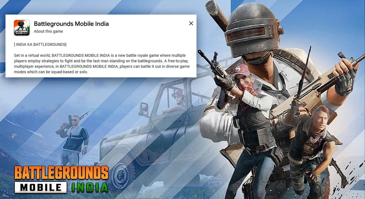 Mô tả BGMI Play Store: KRAFTON đã cập nhật mô tả Battlegrounds Mobile India Play Store