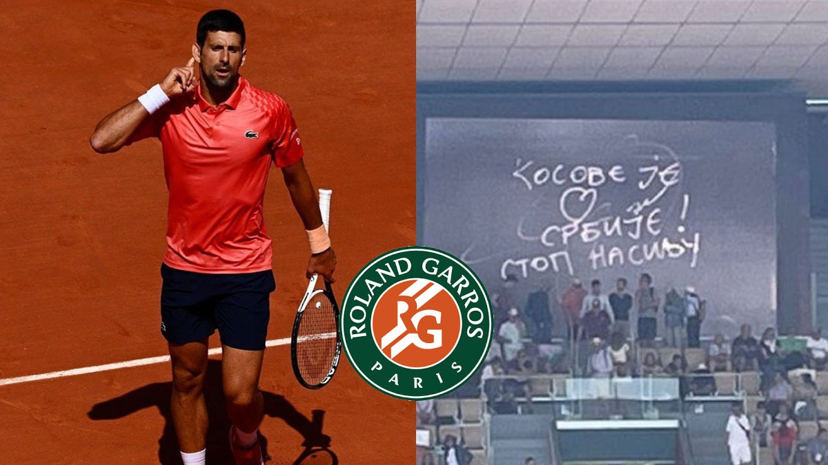 Pháp mở rộng 2023: Ủy ban Olympic Kosovo (KOK) quyết định xử phạt Novak Djokovic sau khi anh này viết "Kosovo là trái tim của Serbia" tại Roland Garros.