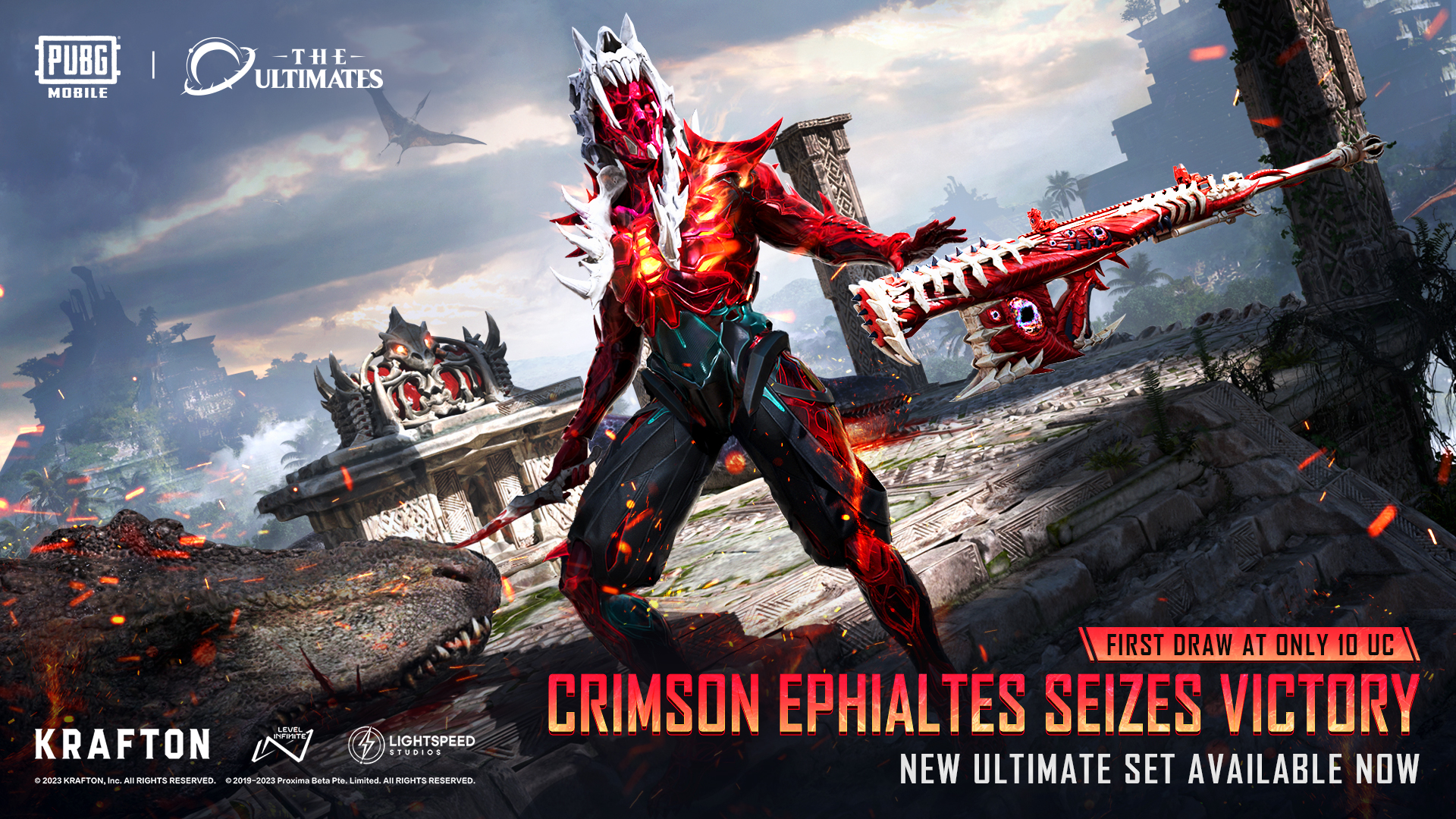PUBG Mobile Crimson Ephialtes Set: The new Ultimate set is now available