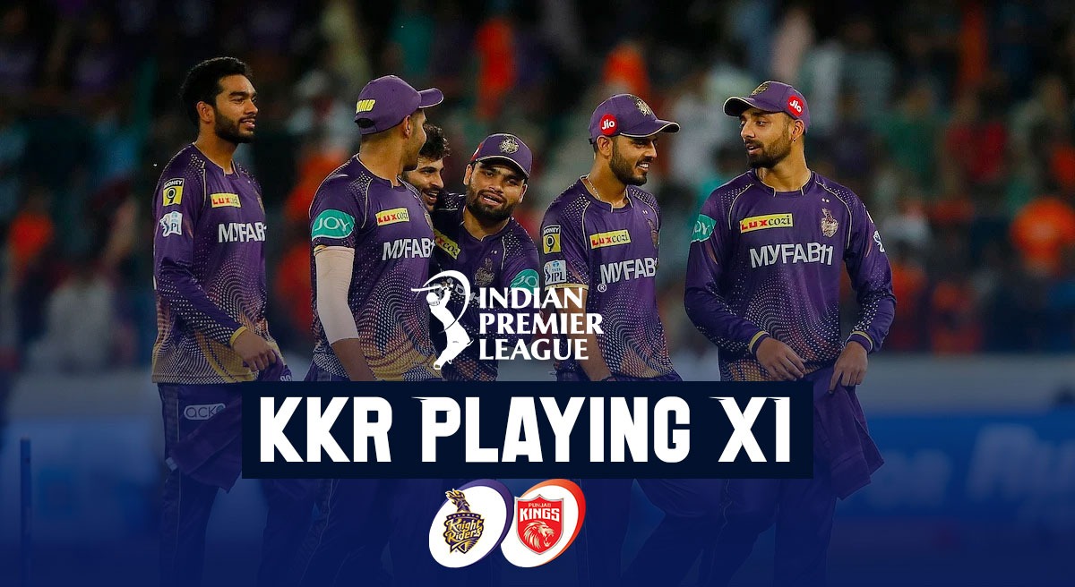KKR Playing XI vs PBKS: Kolkata Knight Riders to stick to SAME XI after moral-boosting win against SRH, Follow IPL 2023 LIVE Updates, KKR vs PBKS, Punjab Kings