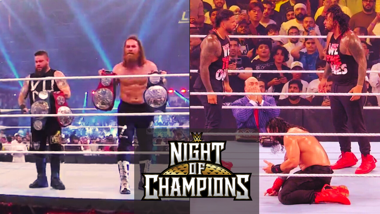 Kết quả WWE Night of Champions 2023: Dòng máu có bị chia cắt?  Sami Zayn và Kevin Owens vẫn giữ được danh hiệu Tag Team khi The Usos phản bội Roman Reigns;  Tin tức WWE trực tiếp