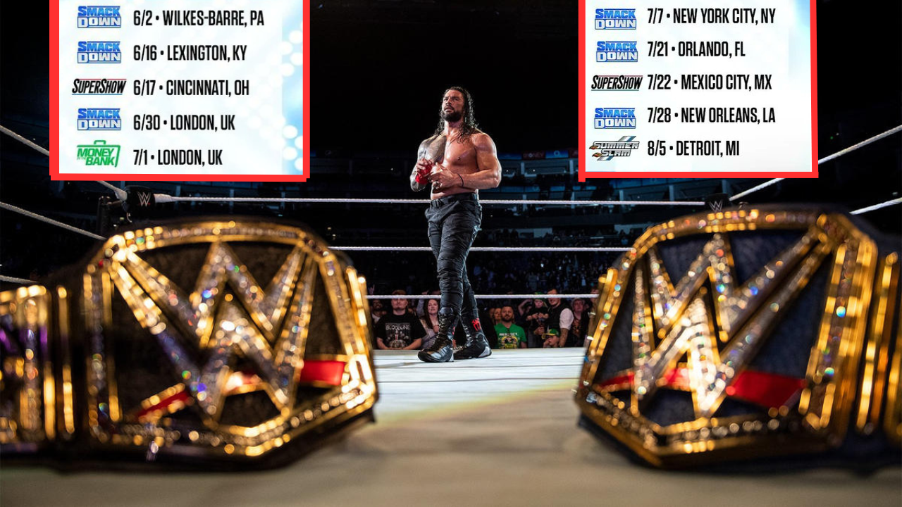 Lịch trình của Roman Reigns: Các sự kiện WWE sắp tới có sự góp mặt của các thủ lĩnh bang hội vào mùa hè năm 2023 được tiết lộ