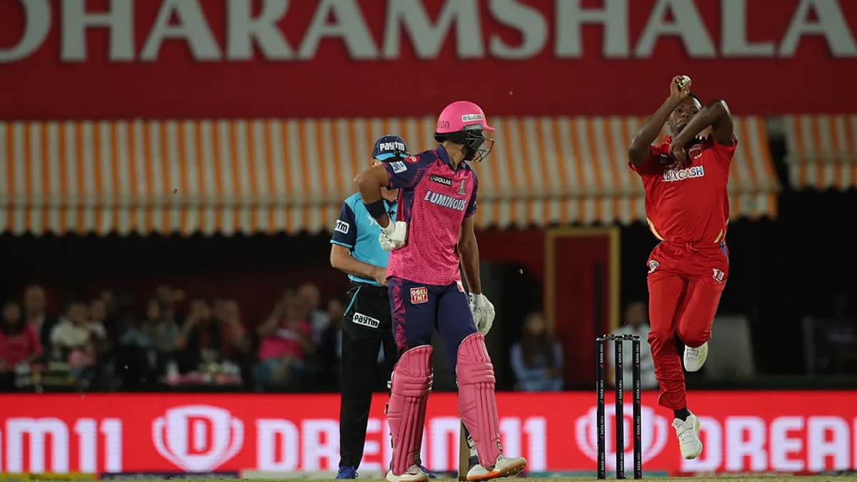 IPL 2023: WATCH Riyan Parag hit MONSTROUS 93-meter six against Kagiso Rabada, gets out in same over, PBKS vs RR, Yashasvi Jaiswal, Devdutt Padikkal