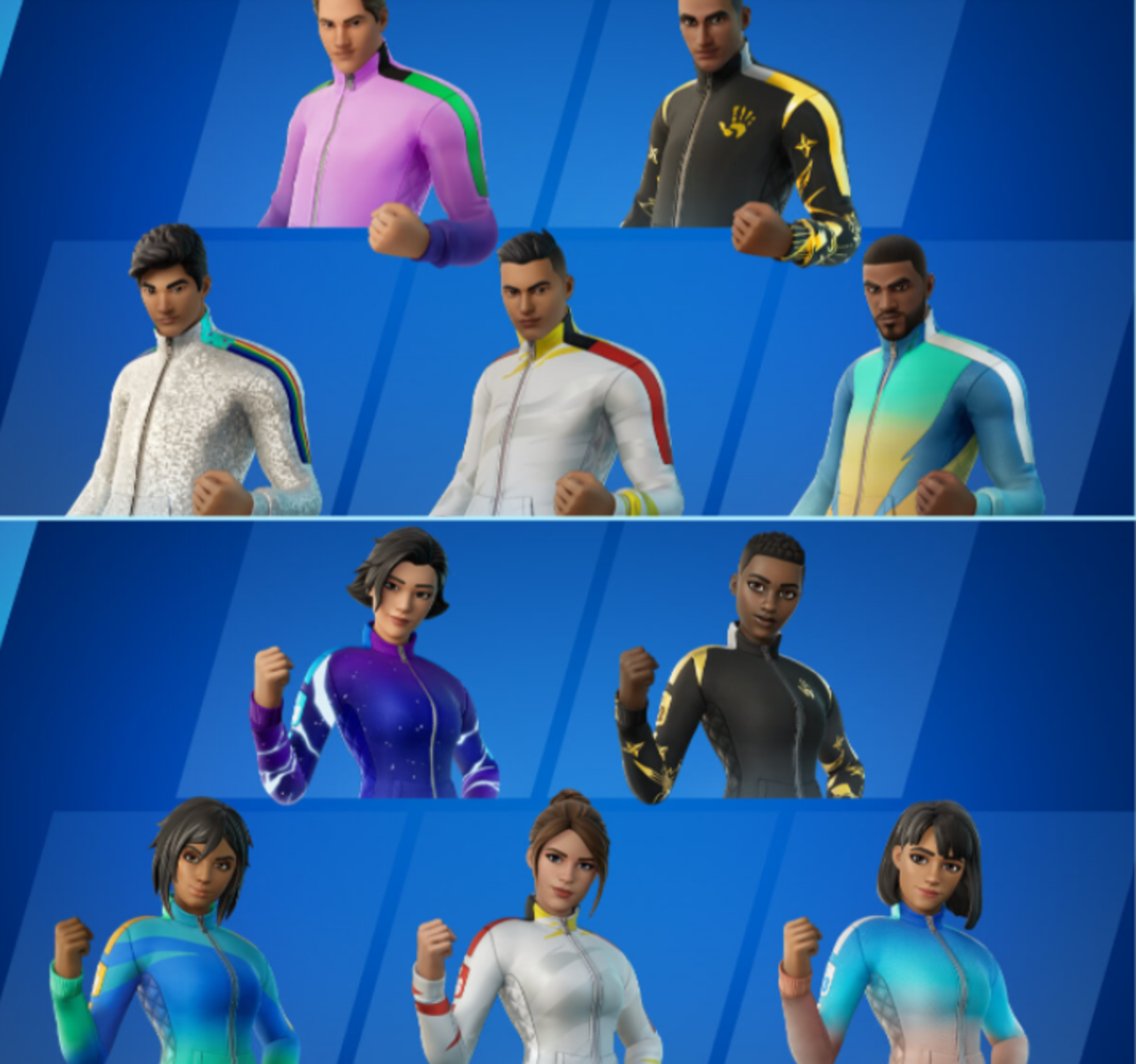 The Second Drop Set in Fortnite brings ten Outfits based on Fortnite Battle Royale Chapter 2,