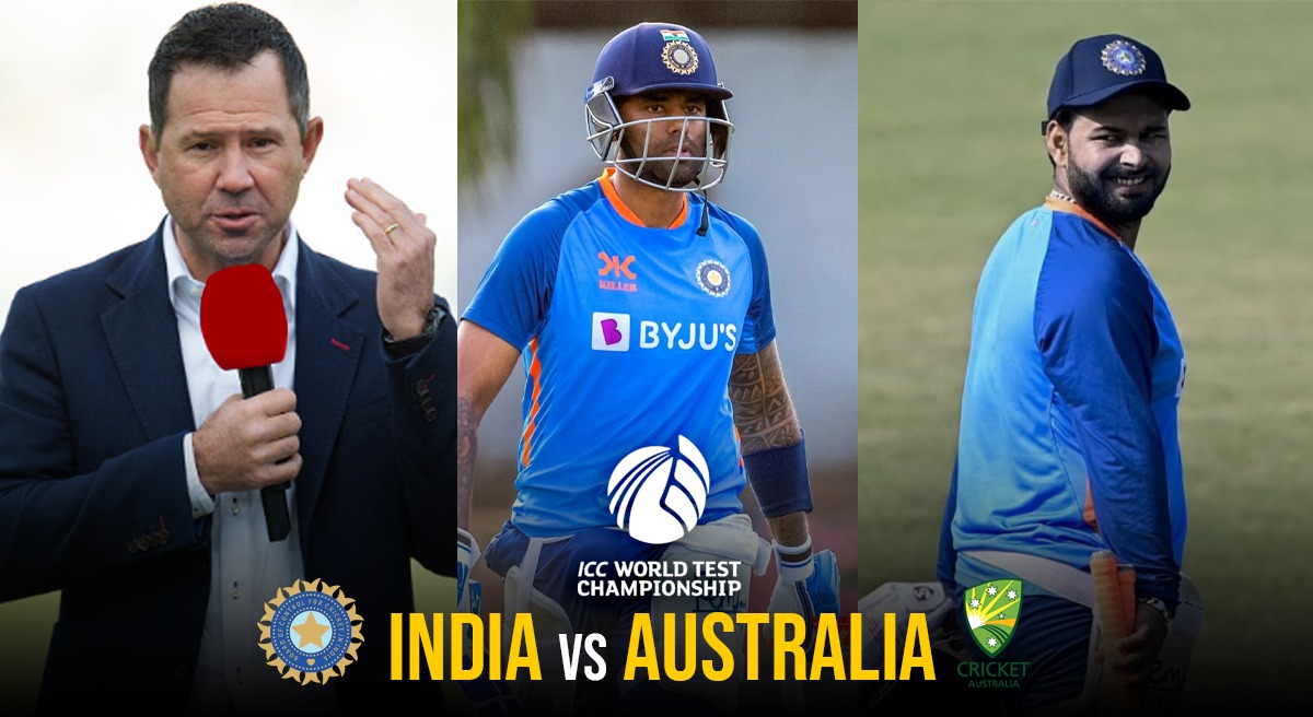 WTC Final 2023: India should have picked SuryaKumar Yadav; Rishabh Pant-like player X factor, says Ricky Ponting, India vs Australia, IND vs AUS, Ishan Kishan, WTC Final 2023: Team India will take on Australia in the much-awaited World Test Championship Final 2023 (WTC Final 2023) from June 7 at Oval. As the fixture gets closer, talks about the squads, potential starting XI, and the predicted result are gradually intensifying, with Australia great Ricky Ponting serving as the catalyst. Suryakumar Yadav's exclusion from the Indian Test lineup surprised Ponting, but he chose an extraordinary "X-factor" for the summit match.