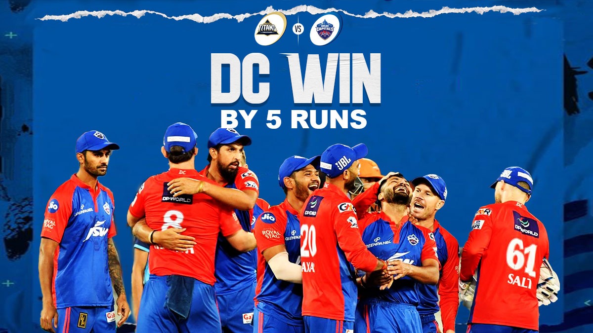 GT vs DC Highlights Aman, Ishant complete MIRACLE for DC, beat GT by 5 runs in thriller, Watch