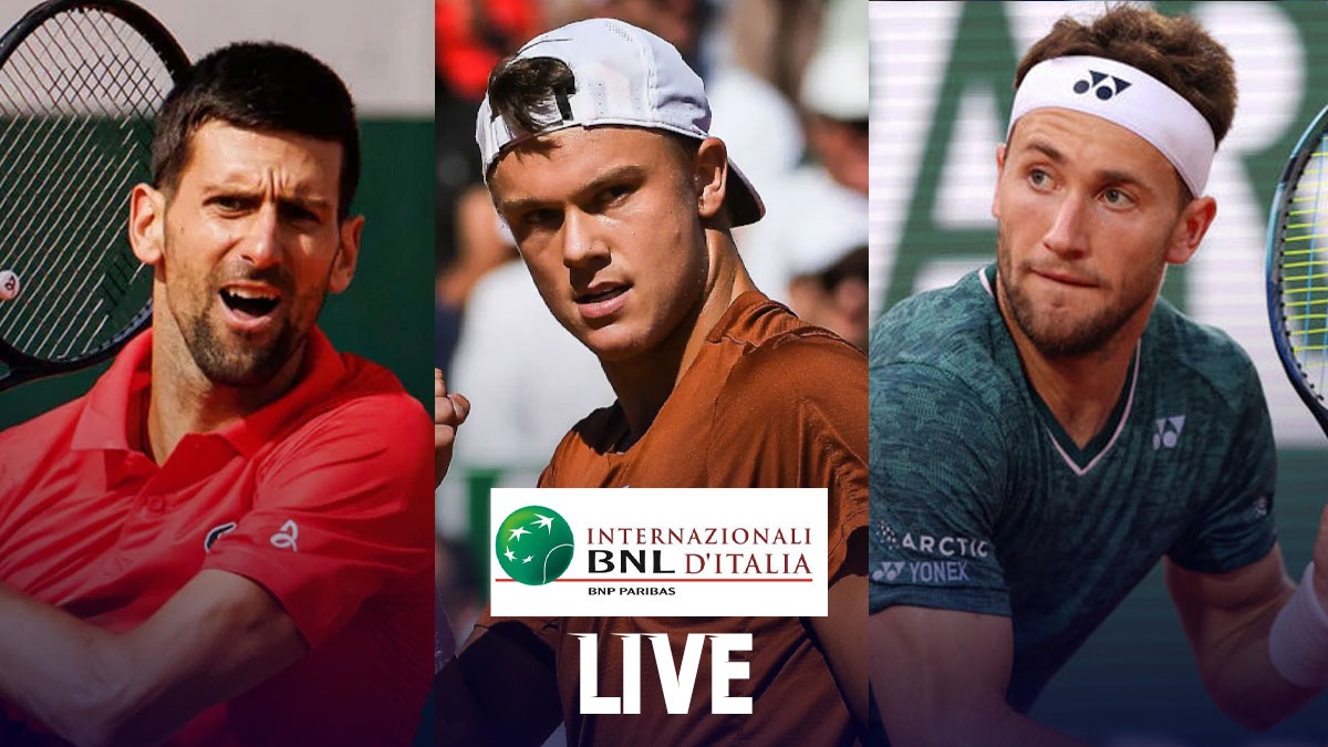 Italian Open LIVE Novak Djokovic vs Grigor Dimitrov LIVE in third round at Italian Open 2023