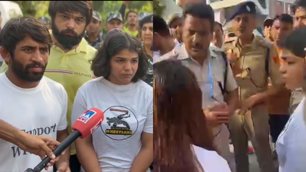 Sakshi Malik, Bajrang Punia DENIED entry at Arun Jaitley Stadium, Protesting Wrestlers STOPPED from watching IPL match between DC vs CSK, WFI, Brij Bhusan Singh