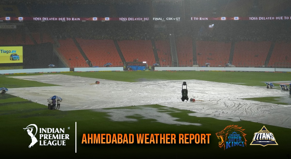 Ahmedabad Weather Report, CSK vs GT: 77% chance of rain on Monday's IPL 2023 Final; MS Dhoni fans tensed, Follow LIVE updates