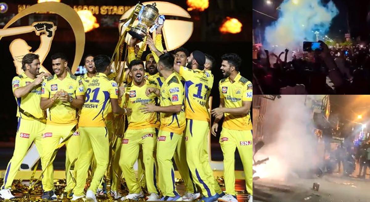 BCCI Secy Jay Shah shares adorable moment with Ziva Dhoni at CSK vs GT IPL 2023 Final after MS Dhoni lifts 5th IPL title for Chennai Super Kings