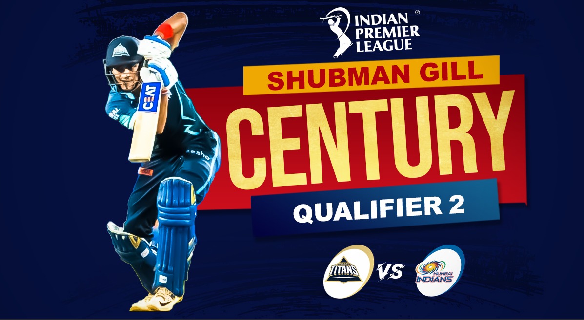 İZLE Shubman Gill Ahmedabad'da çılgına dönüyor, Gujarat Titans GT vs MI Qualifier 2'de 3. IPL 2023 yüzyılı çarpıyor