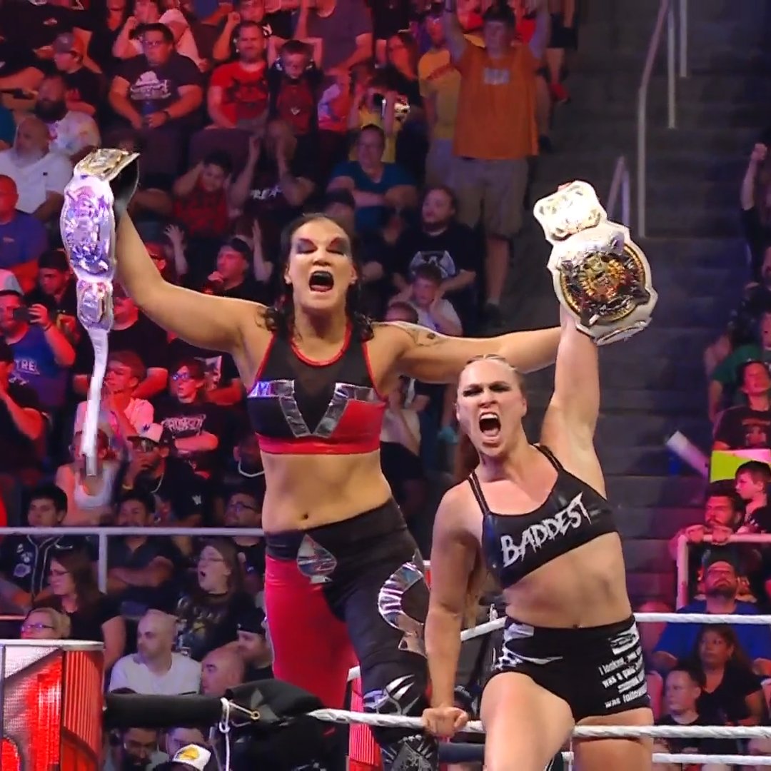 WWE Raw Results: Ronda Rousey and Shayna Baszler crowned as new WWE Women's Tag Team Champions