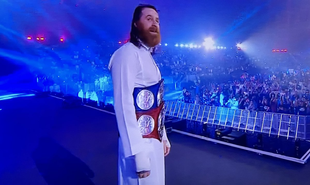 Video: Sami Zayn xuất hiện tại WWE Night of Champions 2023 gây ấn tượng với gia đình