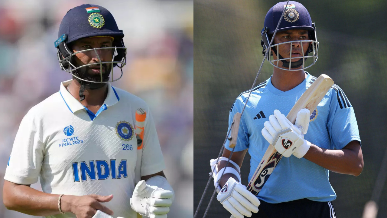 Cheteshwar Pujara place in India squad under radar, Yashasvi Jaiswal primed to replace Pujara for the India vs West Indies (IND vs WI) series.