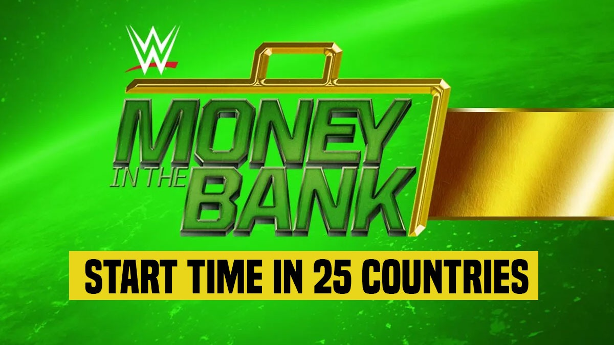 Tiền WWE trong ngân hàng 2023: Thời gian bắt đầu ở 25 quốc gia bao gồm Hoa Kỳ, Mexico, Vương quốc Anh, Ấn Độ, Canada và hơn thế nữa trên MITB 2023