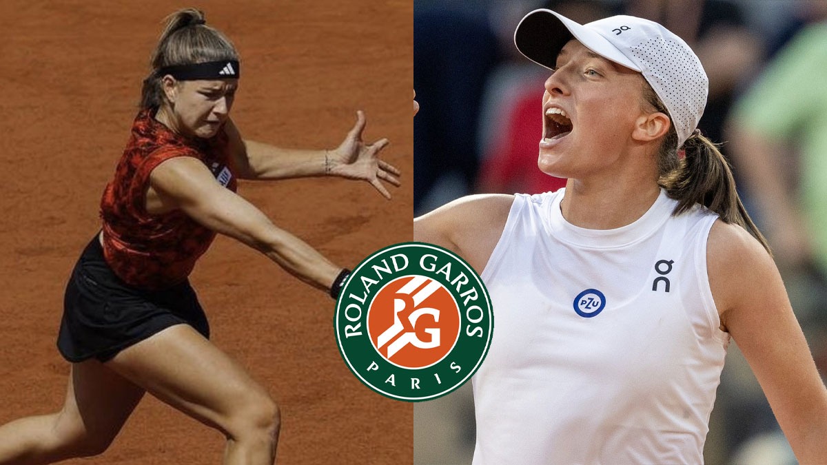 Iga Swiatek và Karolina Muchova sẽ bước vào Court Philippe Chatrier cho giải Pháp mở rộng.  Swiatek hướng tới danh hiệu thứ ba tại Roland Garros