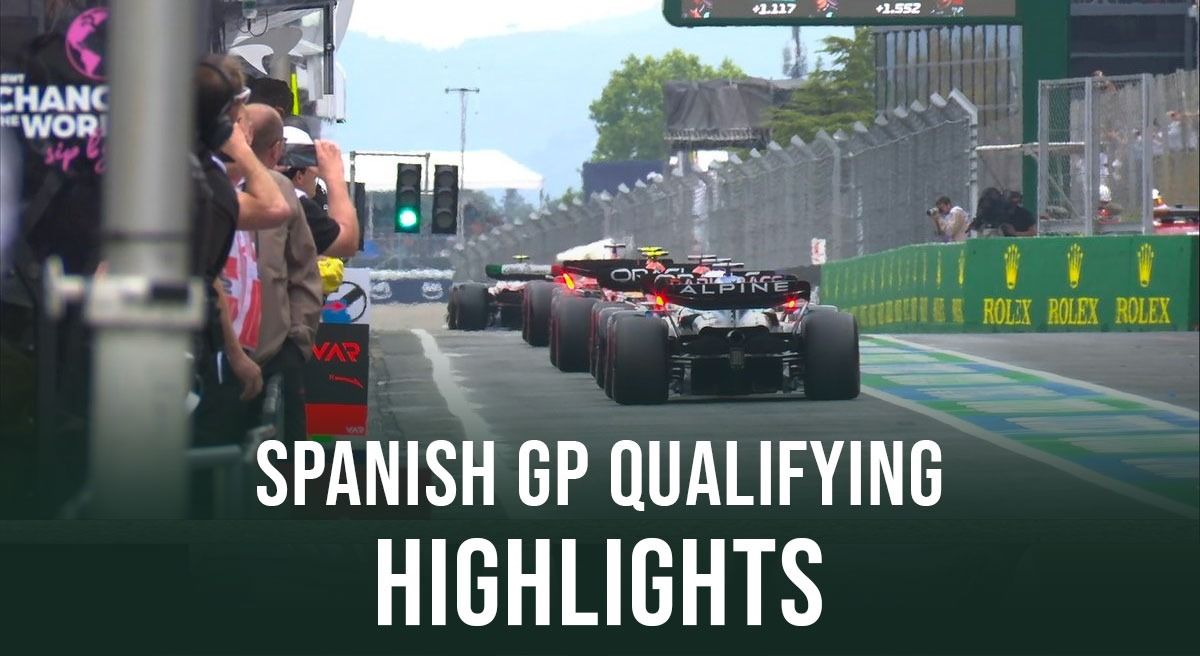 Spanish GP Max Verstappen takes pole, Sainz and Norris to start in front