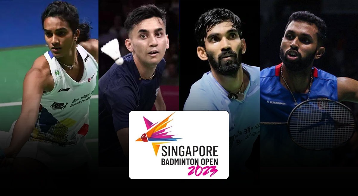 Singapore Open LIVE: Day 1 at Singapore Open 2023 will see PV Sindhu, HS Prannoy, Lakshya Sen, Kidambi Srikanth, and Saina Nehwal in action.