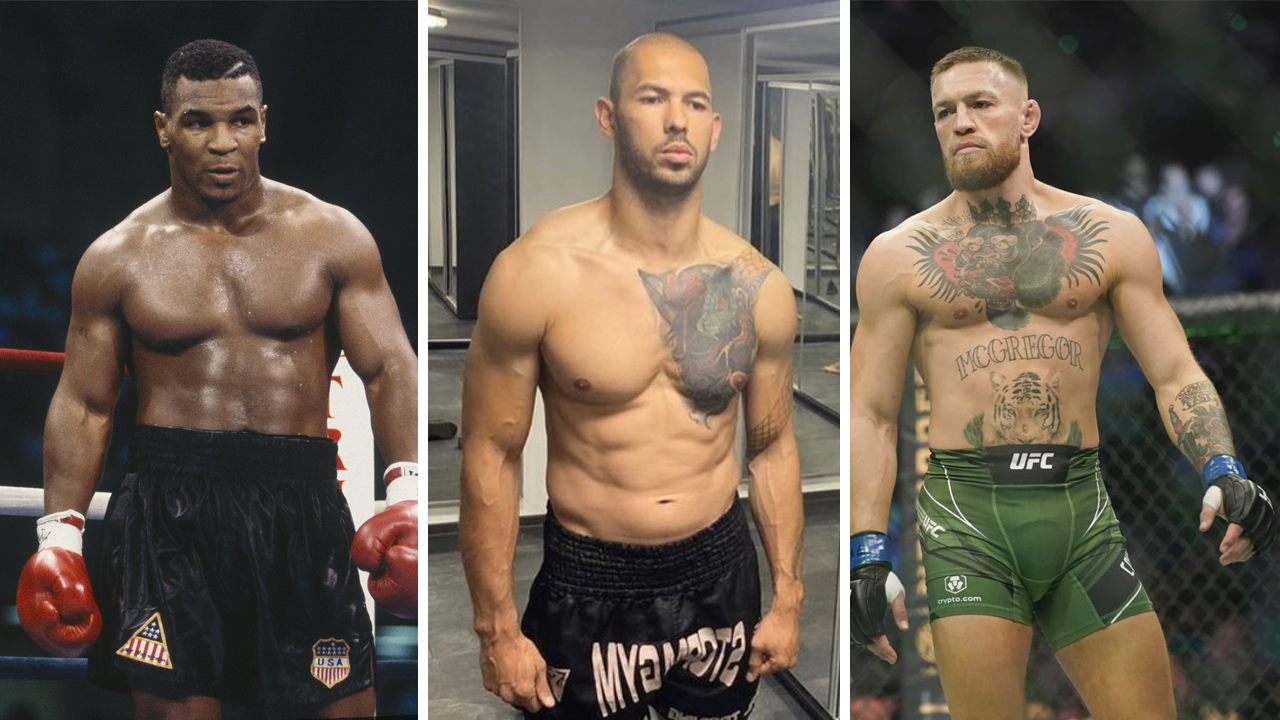 Different Things Conor McGregor, Mike Tyson, and Andrew Tate Have in Common