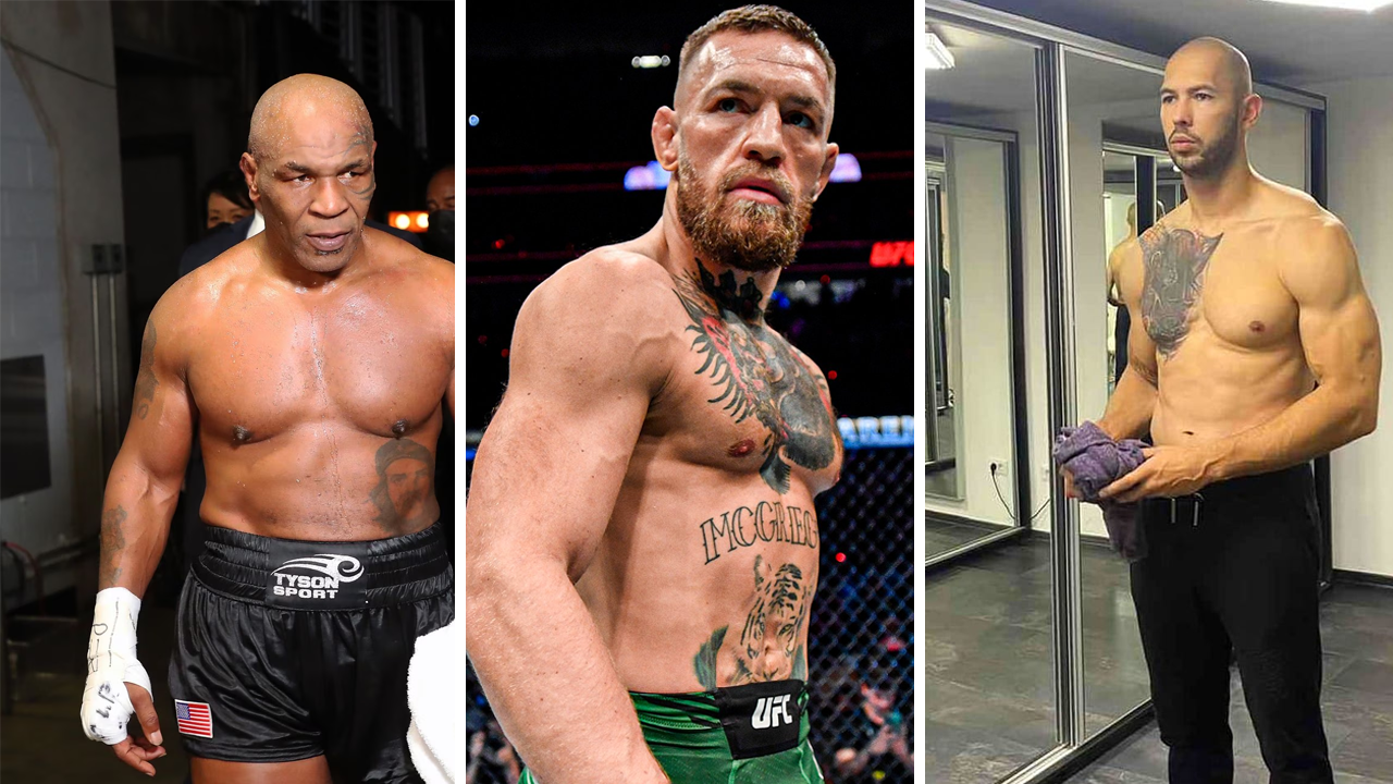 Different Things Conor McGregor, Mike Tyson, and Andrew Tate Have in Common