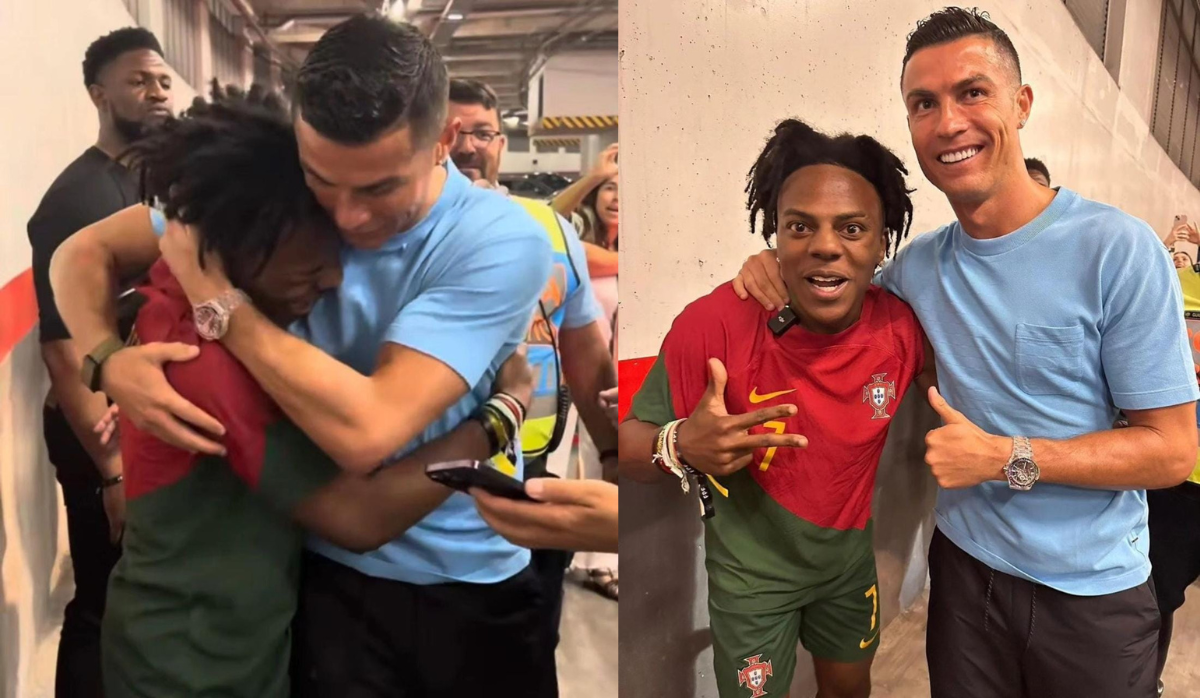 IShow Speed Meets Cristiano Ronaldo: Ryan García, Money Kicks and Others React- "History Right There"