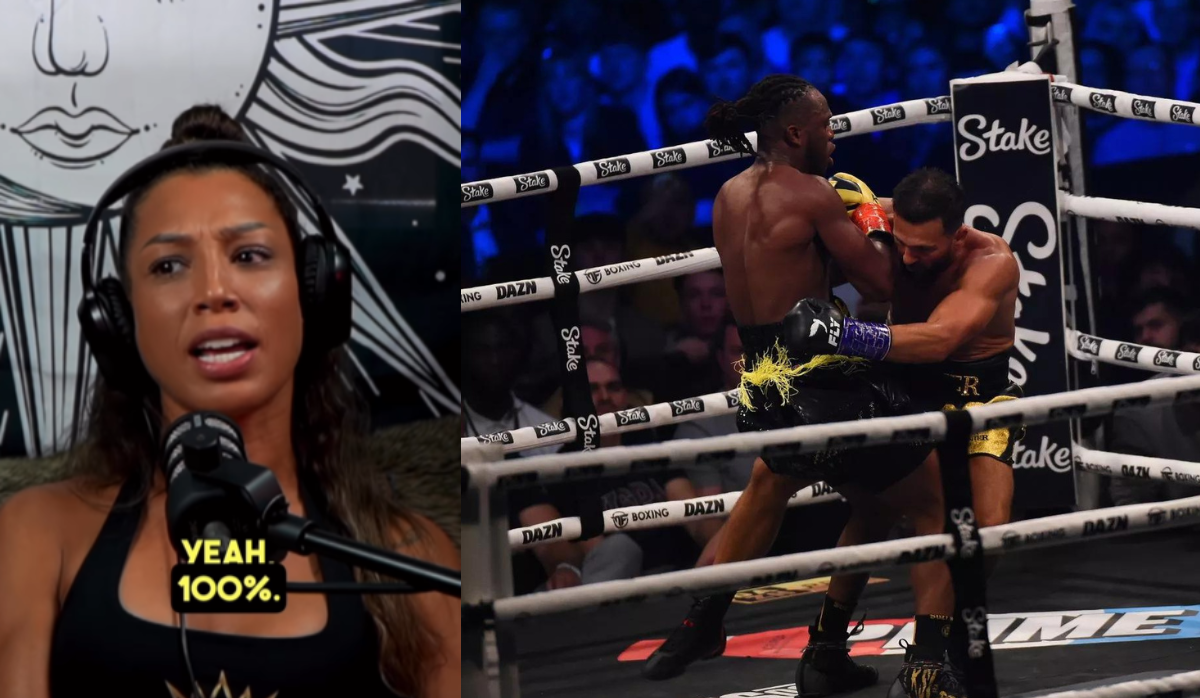 BKFC and Boxing Star Ring Girl Shares Unique Moments With KSI From Gym