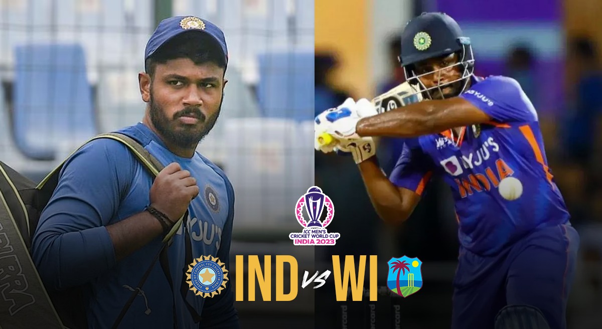 Sanju Samson will likely be in Team India ODI plans for their West Indies Tour. This is a golden chance for Samson ahead of World Cup 2023
