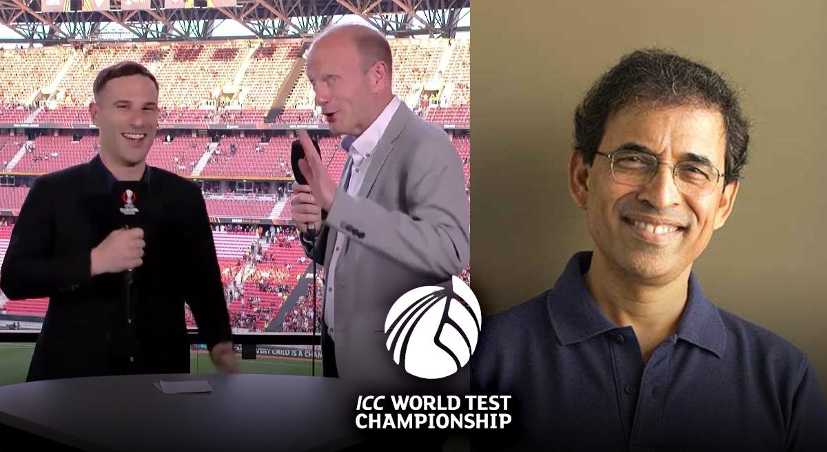 In a wholesome video, WATCH Peter Drury fanboying over his ‘hero’ Harsha Bhogle ahead of link-up during IND vs AUS WTC Final 2023, India vs Australia, Jim Beglin