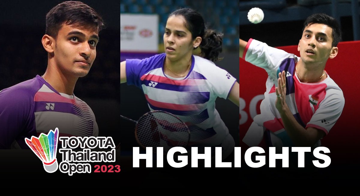 Thailand Open Highlights Lakshya Sen, Kiran George enters quarterfinal, Saina Nehwal loses