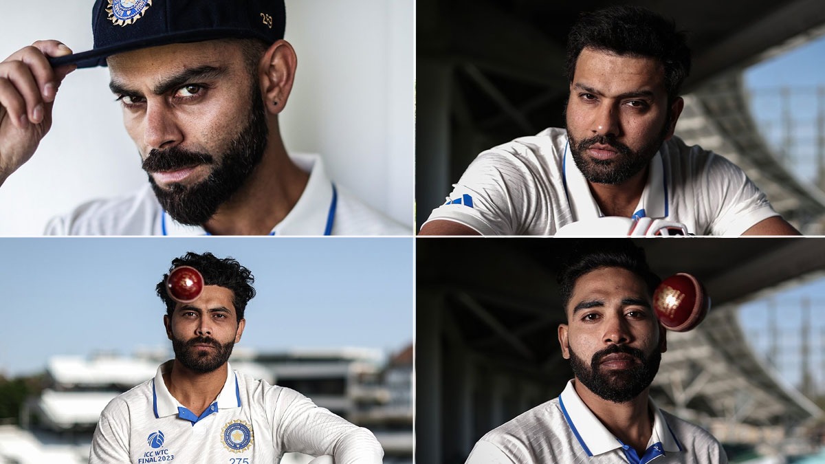India vs Australia: Check official headshots of all Team India players for WTC Final 2023