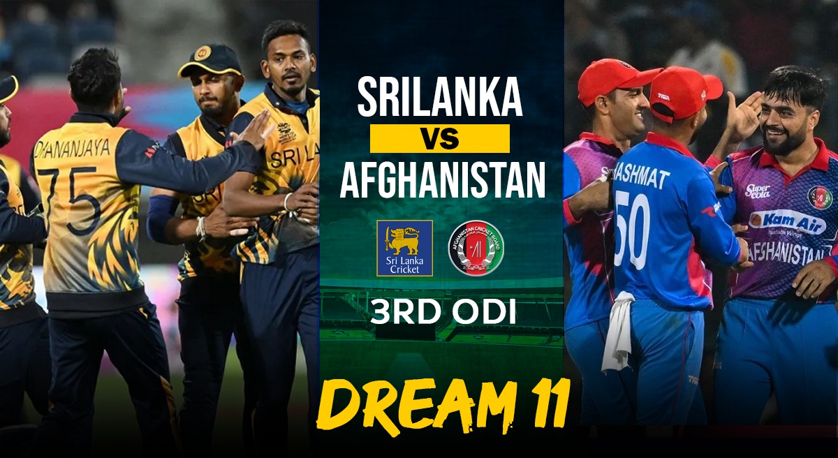 SL vs AFG Dream11: Sri Lanka vs Afghanistan starts at 10:00 AM, Check Top Fantasy Picks, Probable Playing XIs, & Pitch Report for SL vs AFG 3rd ODI