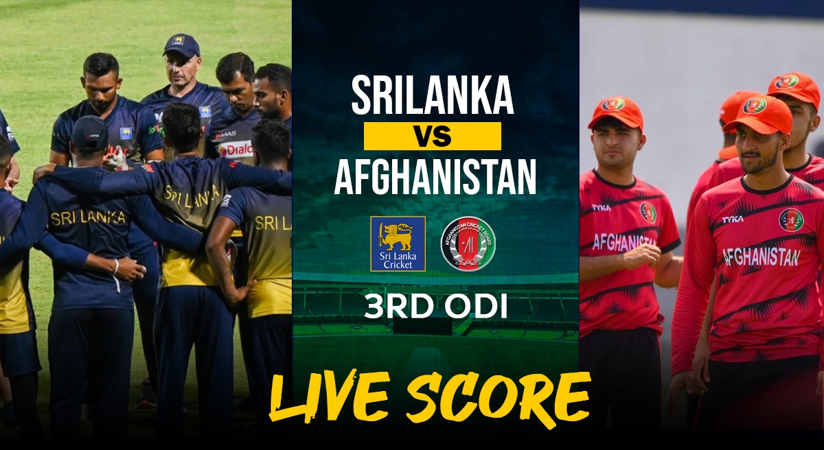 SL vs AFG LIVE Score, 3rd ODI: With series win in sight, Afghanistan eye comeback after thrashing loss against Sri Lanka in the second ODI