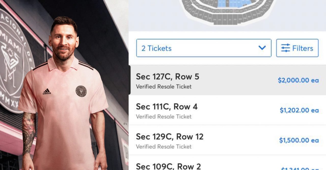 Lionel Messi EFFECT, Ticket prices for Inter Miami game SKYROCKET following  announcement