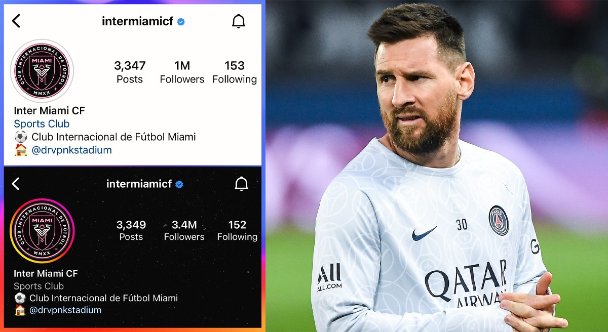 Hiệu ứng Lionel Messi!  Instagram của Inter Miami tràn ngập người hâm mộ mới, Inter Miami có thêm 2,4 triệu người hâm mộ mới sau khi Leo Messi đến, Chuyển nhượng của Lionel Messi