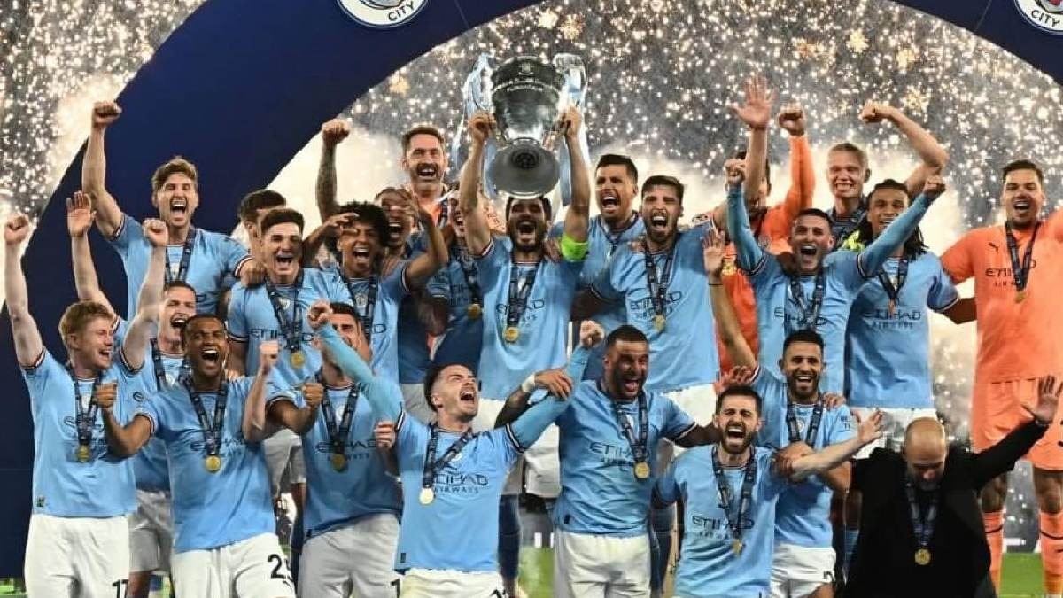 Fan phản ứng Man City vô địch Champions League, Man City hoàn tất cú ăn 3 lịch sử, Man City đánh bại Inter Milan ở chung kết