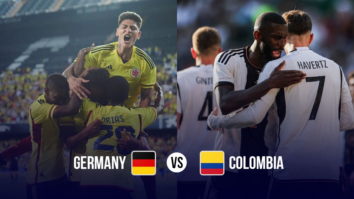 Germany vs Colombia - GER vs COL - Ilkay Gundogan, Jamal Musiala, and Co look to win against Luis Diaz and Co in International Friendlies