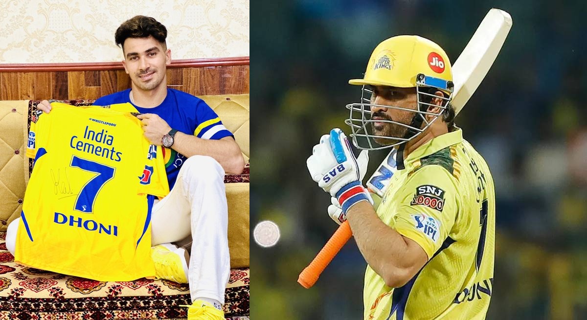 WATCH as CSK skipper MS Dhoni makes day of Afghan star Rahmanullah Gurbaz