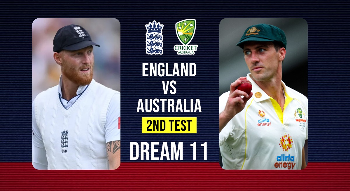 ENG vs AUS England vs Australia starts at 3:30 PM, Check Top Fantasy Picks, Probable Playing XIs, Pitch Report & Live Streaming Details for 2nd Ashes Test