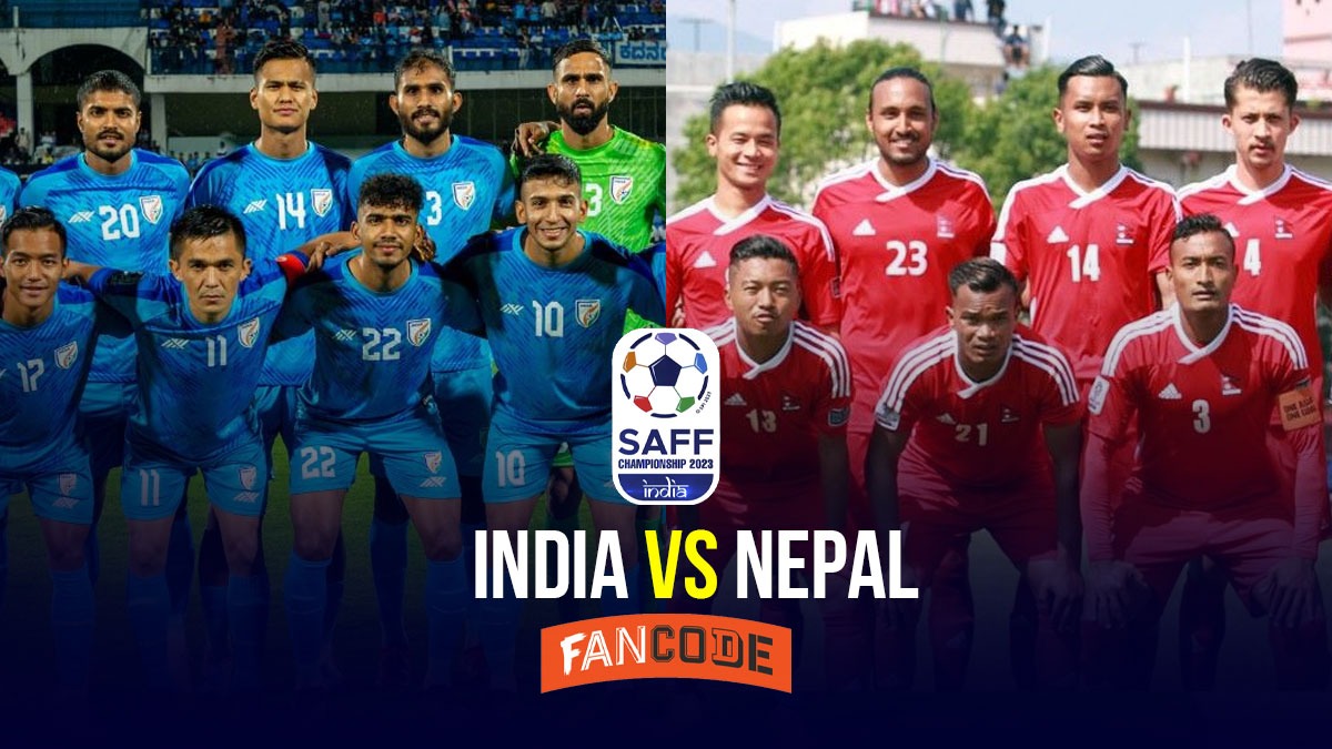 Nepal x Índia 24/06/2023 na Campeonato SAFF do Sul da Ásia 2023, Futebol