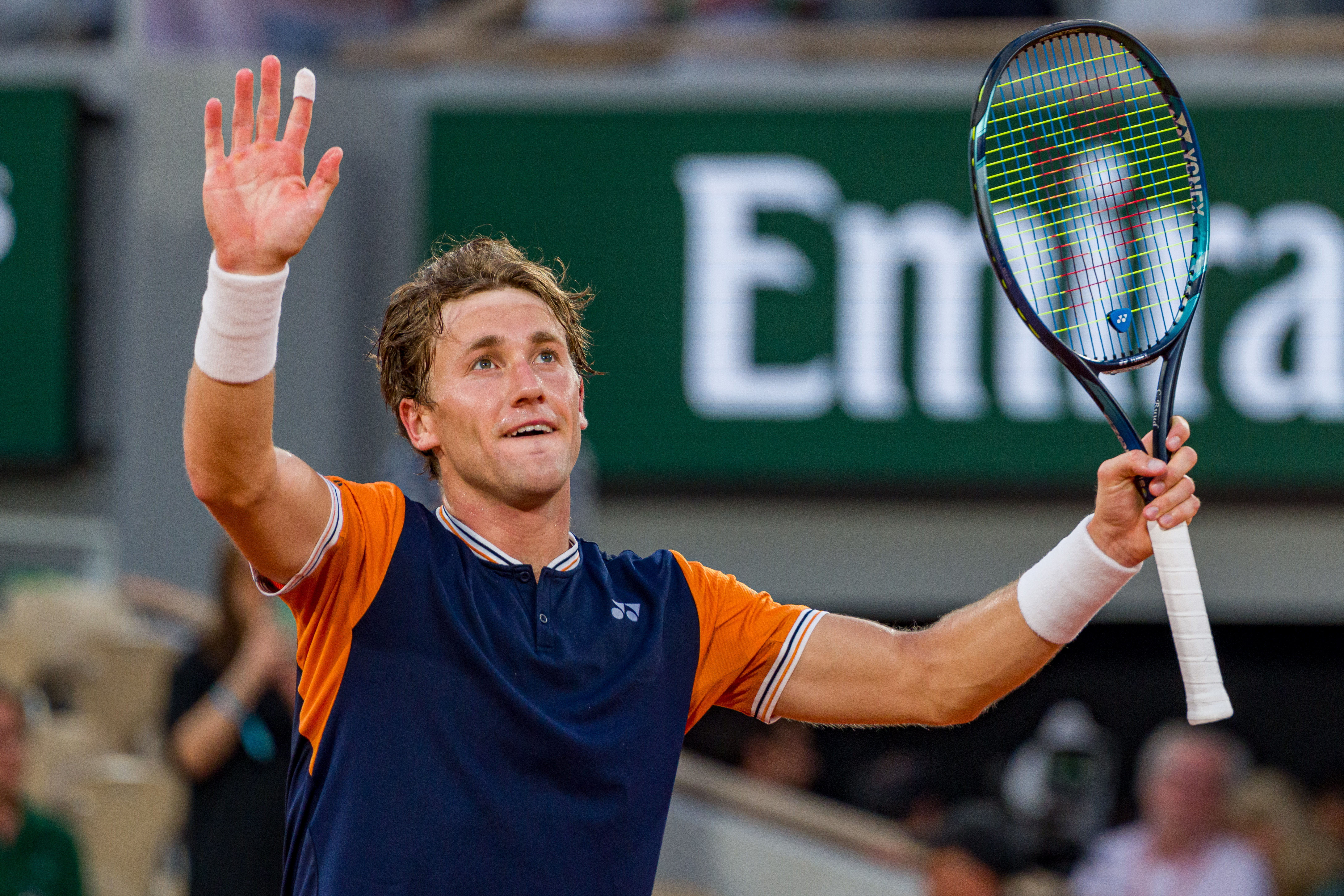 French Open Highlights Casper Ruud defeats Alexander Zverev in straight sets in semifinal
