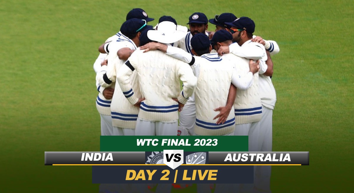 IND vs AUS LIVE Score: Rohit Sharma & Co eye fightback on Day 2 after Travis Head & Steve Smith Team Australia on Top, Follow India vs Australia WTC Final LIVE