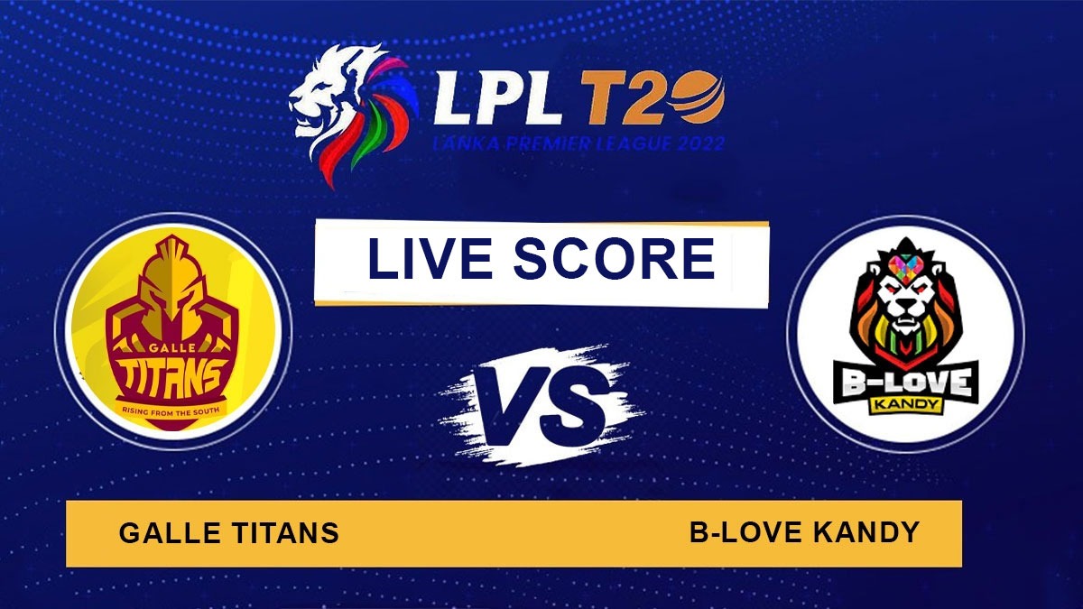 GLT vs BLK LIVE Score Galle and Kandy face off with 1st LPL title on their minds